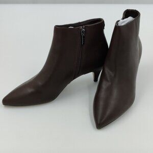 Circus by Sam Edelman Dark Brown Pointed Toe Ankle Booties